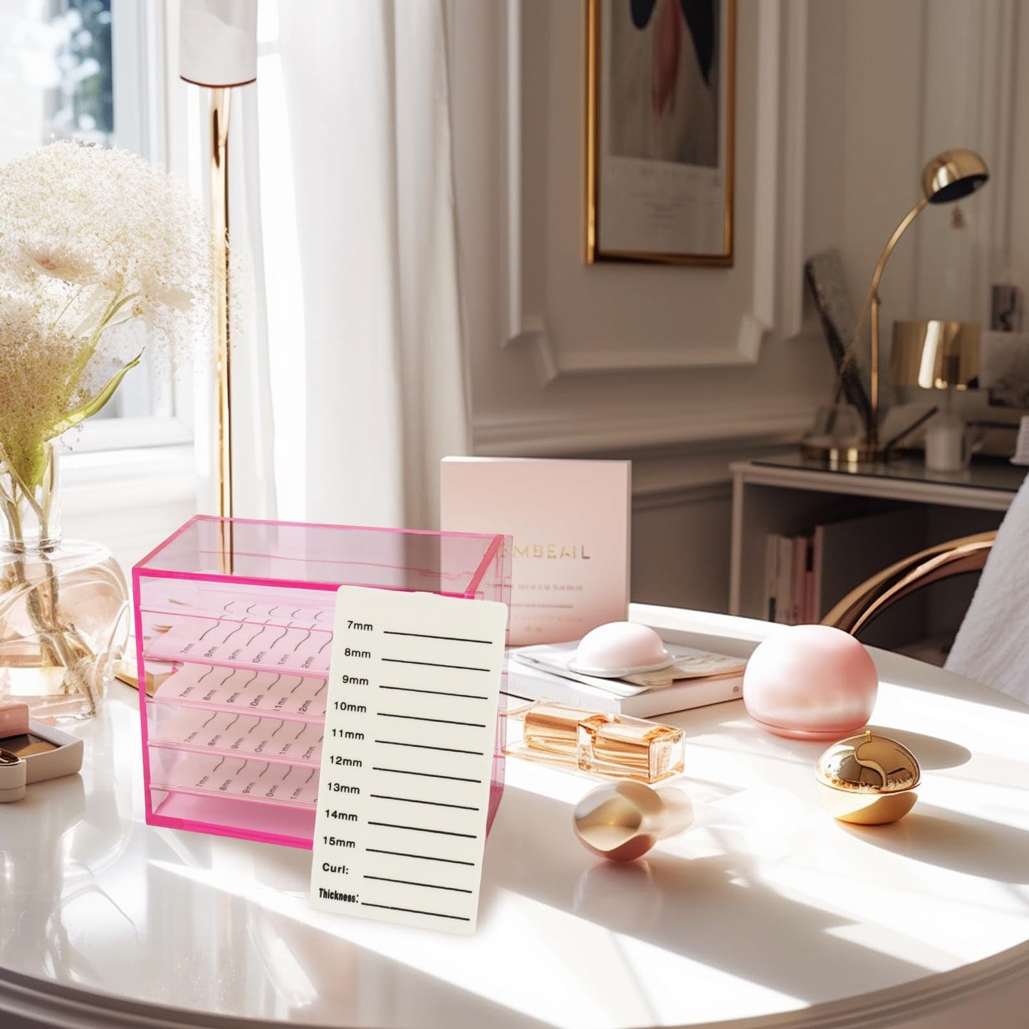 Mekupeu 5 Layer Eyelash Storage Box