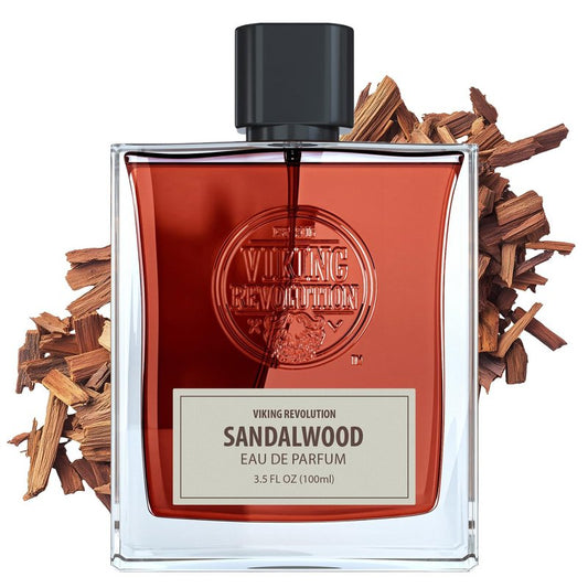 Sandalwood Cologne for Men - Woody Eau de Parfum with Cedar, Cypress & Vanilla | 3.5 Fl Oz Gift
