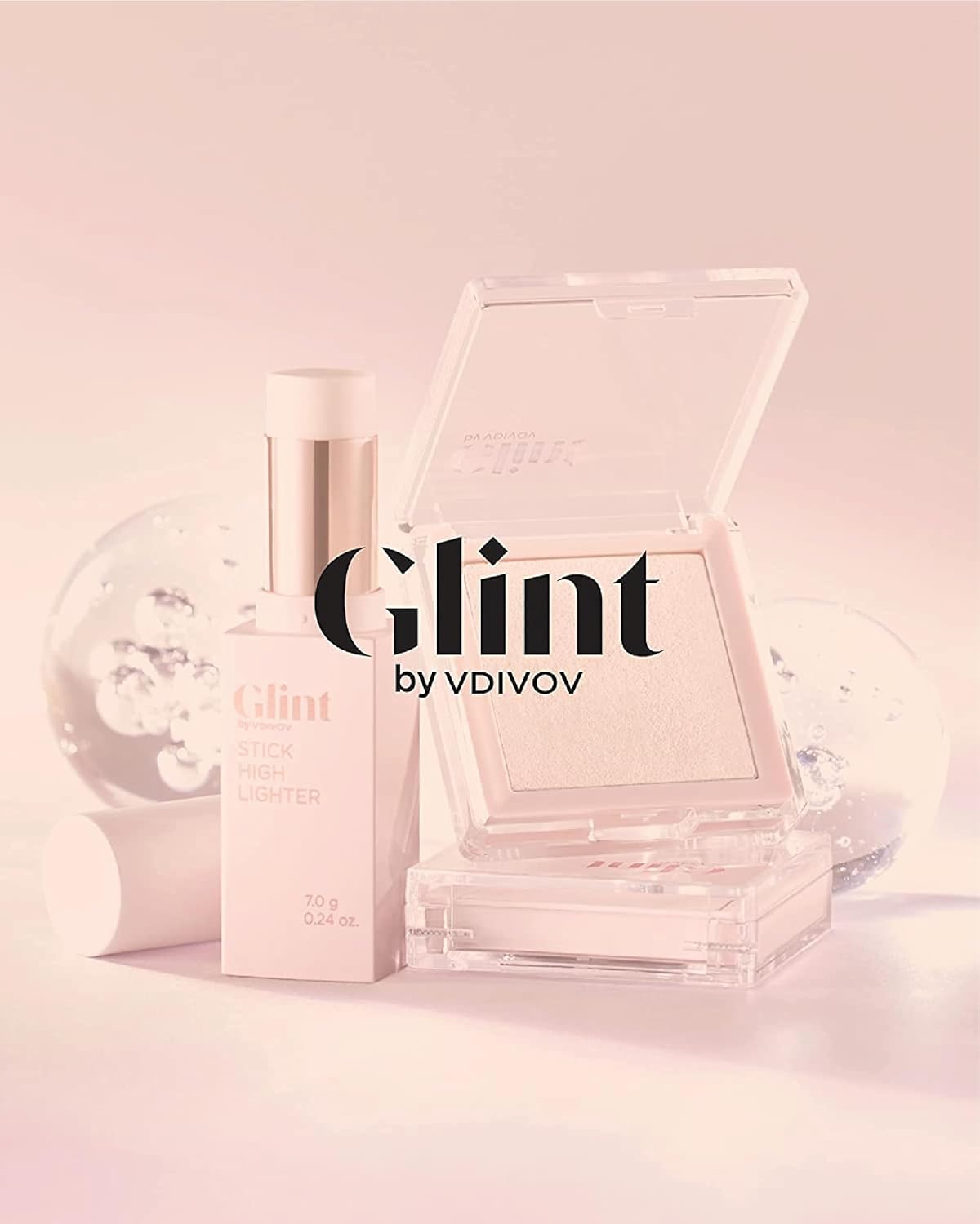 Glow Pearl Base Moisturizing Foundation Primer - Radiant Champagne Pink Finish | 30 ml