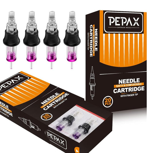 Tattoo Cartridge Needles - 80 Pcs Curved Magnum Tattoo Needles | 1205CM, 1207CM, 1209CM, 1211CM