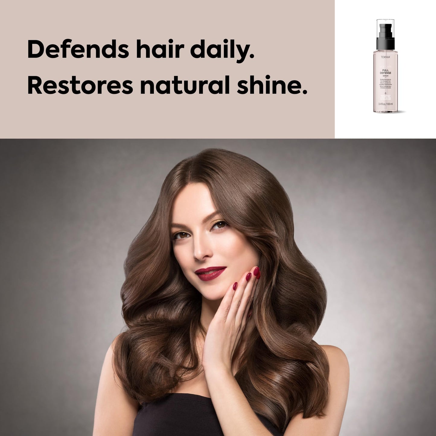 Lakmé Teknia Full Defense Hair Serum, Protective Hair Serum for Pollution & UV Rays, 3.5 Fl Oz