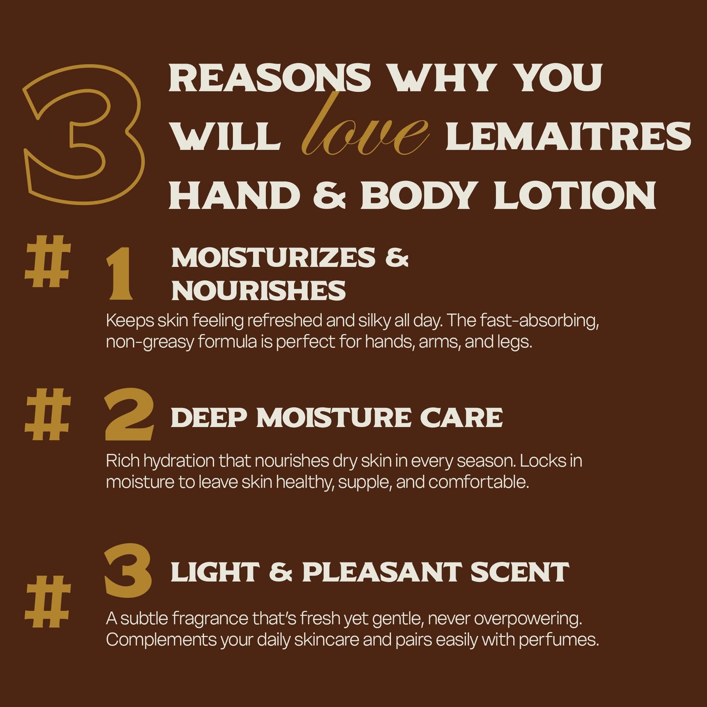 LEMAITRE Hydrating Hand & Body Cream – Non-Greasy Moisturizer for Soft Skin, Fast Absorbing Lotion with Light Scent, Travel-Friendly Skincare - Cherry (Pack of 6)