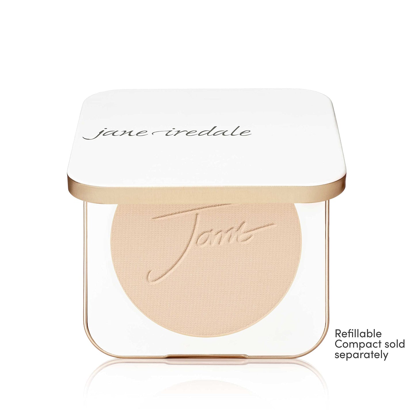 jane iredale PurePressed Base Mineral Foundation Refill or Refillable Compact Set| Semi Matte Pressed Powder with SPF | Talc Free, Vegan, Cruelty-Free