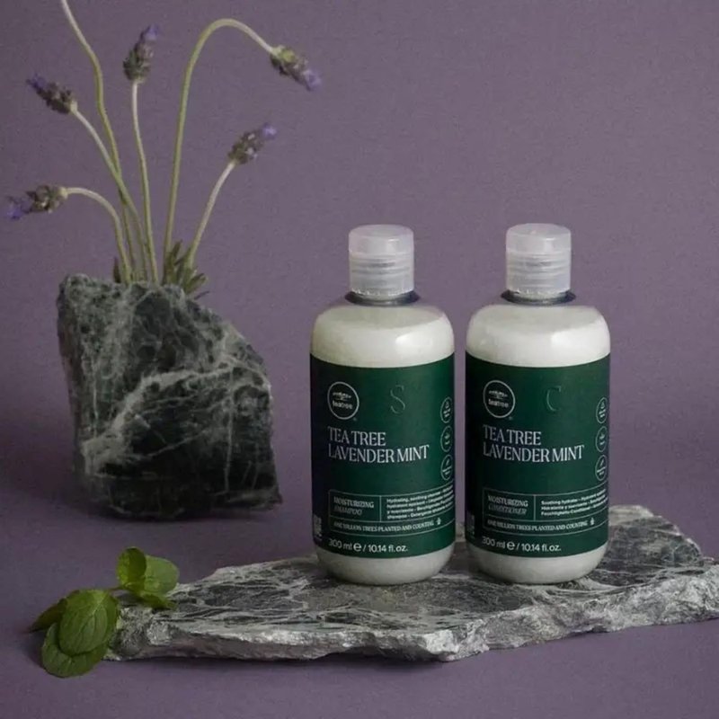 Tea Tree Lavender Mint Conditioner - Hydrating & Soothing Formula for Coarse, Dry Hair