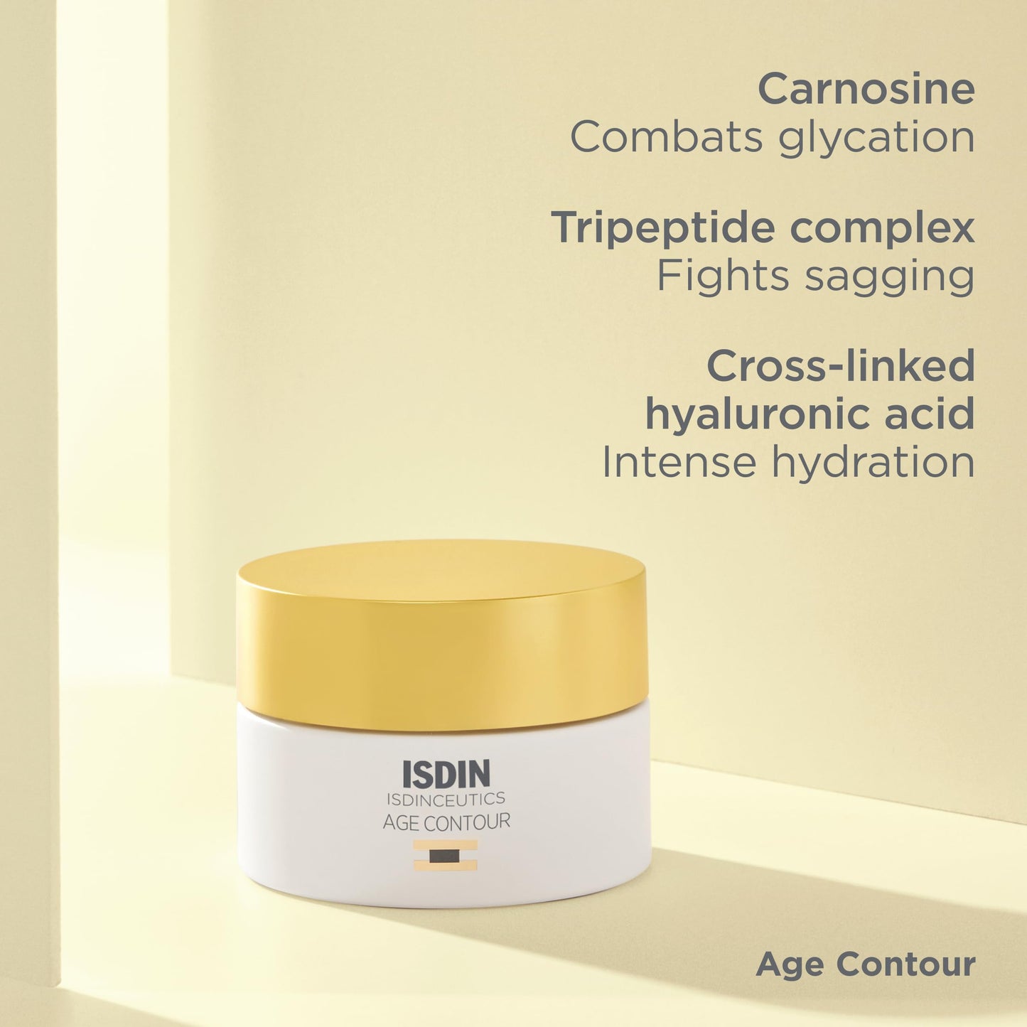 ISDIN Isdinceutics Age Contour Firming and Rejuvenating Cream - Face Moisturizer with Niacinamide. Visibly Reduces Wrinkles, 18.1 OZ.