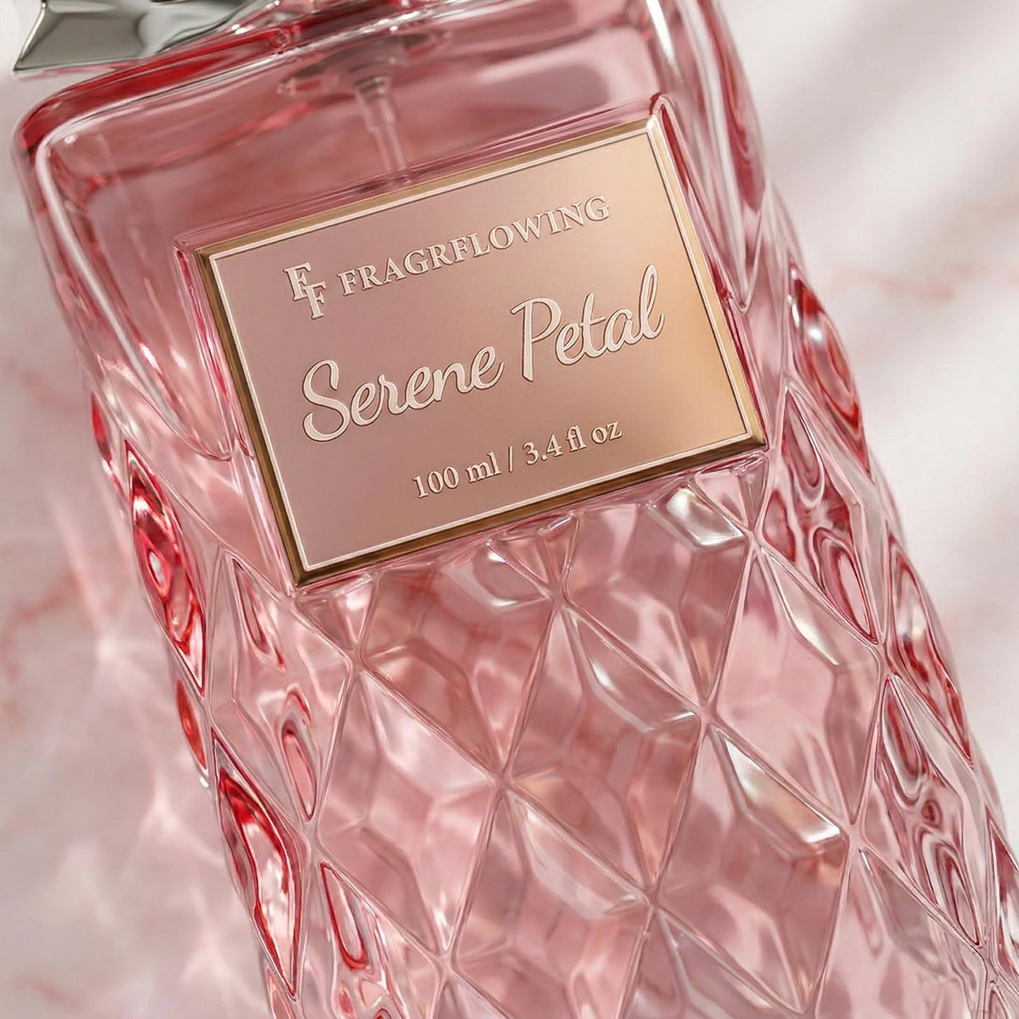 FF FRAGRFLOWING Perfume for Women - 100 ml / 3.4 fl oz - Alcohol-Free Long Lasting Floral Fragrance, Elegant Womens Perfume Gifts for Women and Moms