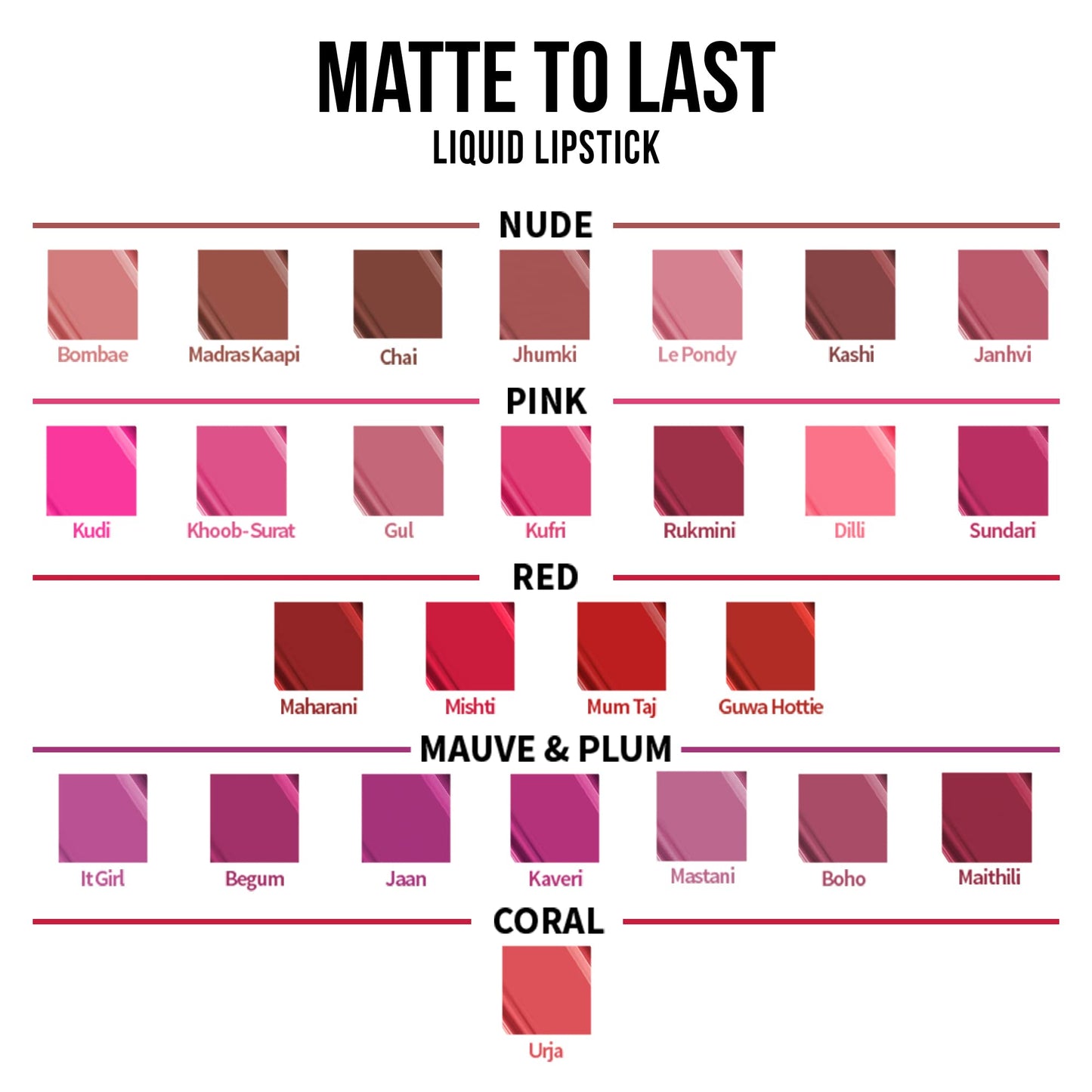 Nykaa Matte To Last ! Liquid Lipstick - Rukmini 22 (5ml)