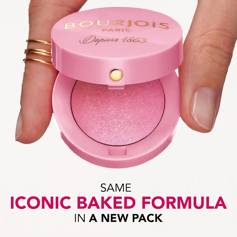 Bourjois Blush - 03 Brun Cuivre | Long-Lasting Color, 0.08 Ounce