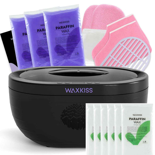 Paraffin Wax Machine Kit with Extra Wax Box - Spa Quality Treatment