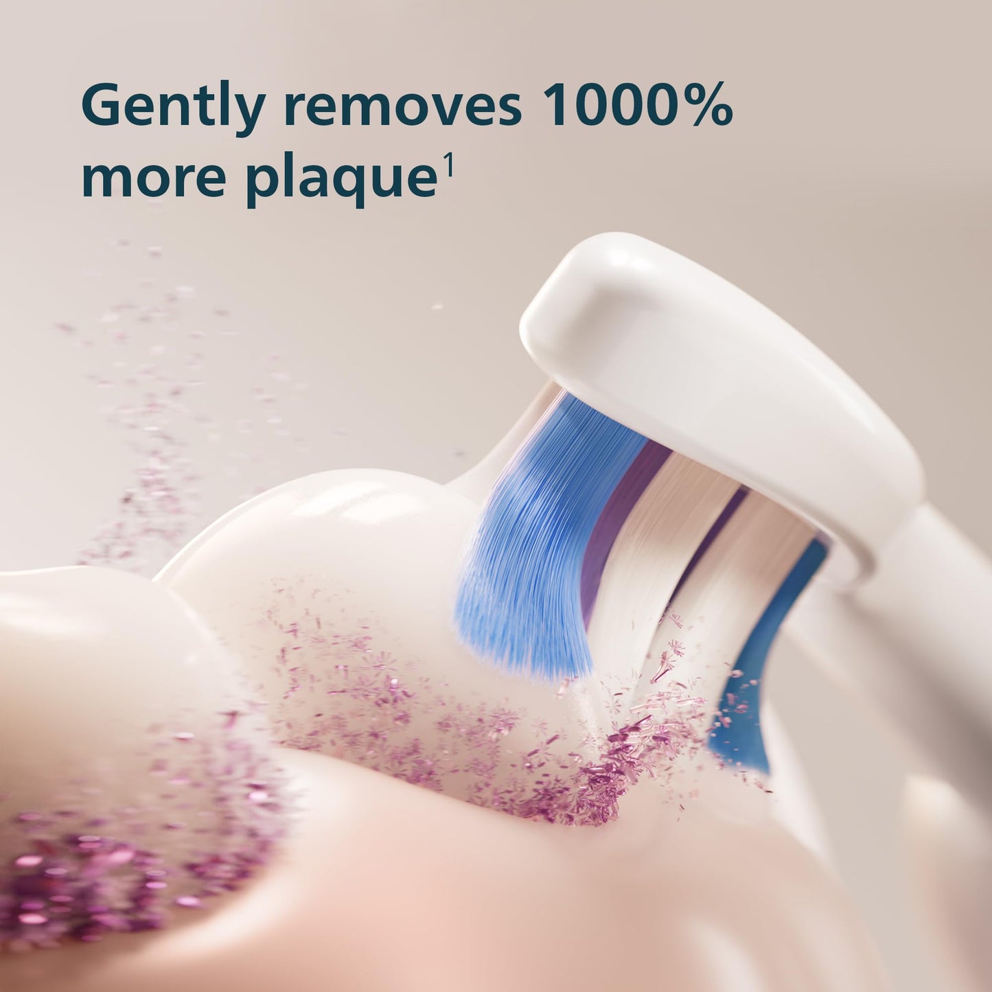 Philips Sonicare 6700 Series Electric Toothbrush - Next-Generation Sonicare Technology, Pressure Sensor, 9 Brushing Settings, SmarTimer, 21-Day Runtime, Travel Case, Navy Blue, HX7413/05