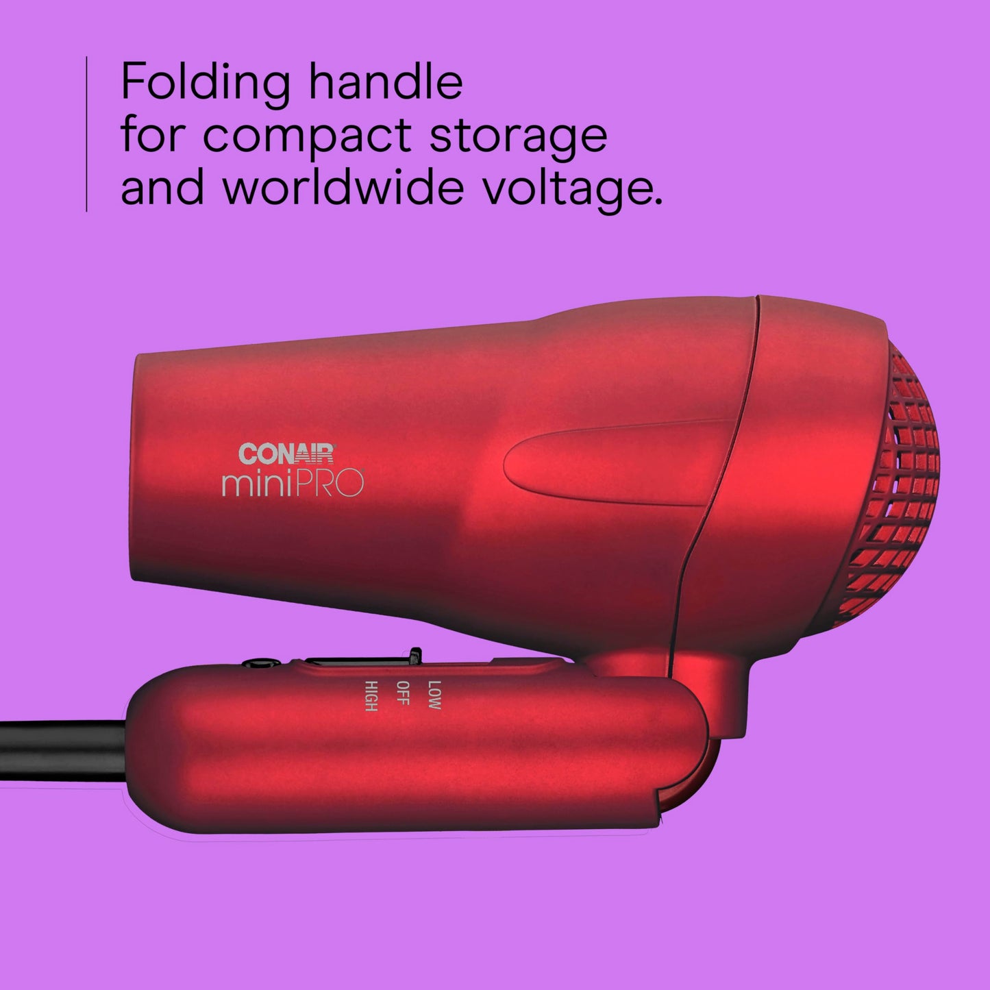 Conair Mini PRO Ceramic Smoothing Straightening Brush