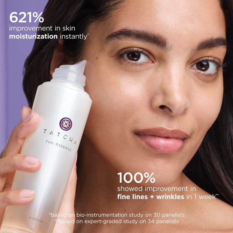 Tatcha The Essence | Oil-Free Moisturizing and Skin Softening Serum Infused with Green Tea | 150ml / 5.1 oz