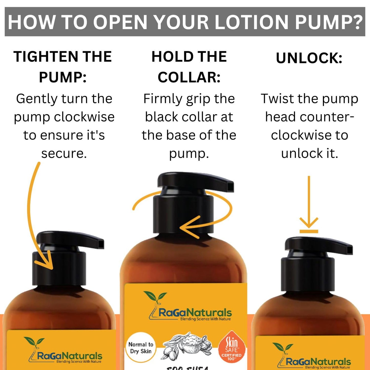 Natural Mango Body Lotion for Dry Skin - Tropical Bliss Moisturizer with Shea Butter & Vitamin E | 16 Oz Vegan Formula