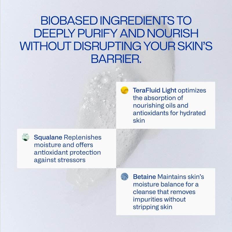 Freaks of Nature Barrier Balancing Cleanser | Foaming Gel-To-Oil Facewash | Dermatologist Test Vegan Formula 3.4 Fl oz