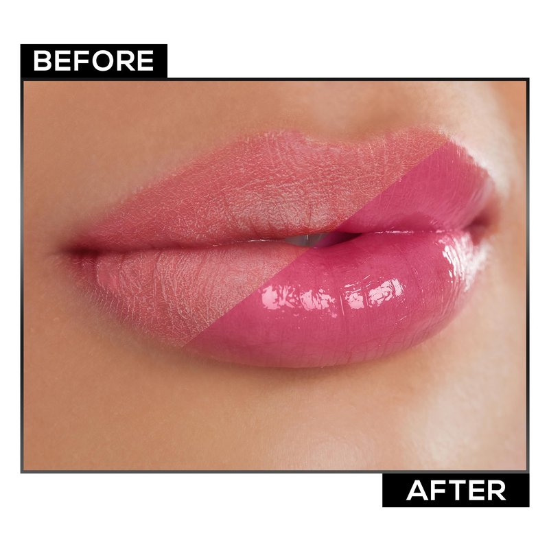 RENEE Hot Lips - Lip Gloss 4.5ml, High-Glossy Shine Enriched with Vitamin E | Lightweight, Non Sticky Hydrating Formula (Pink)