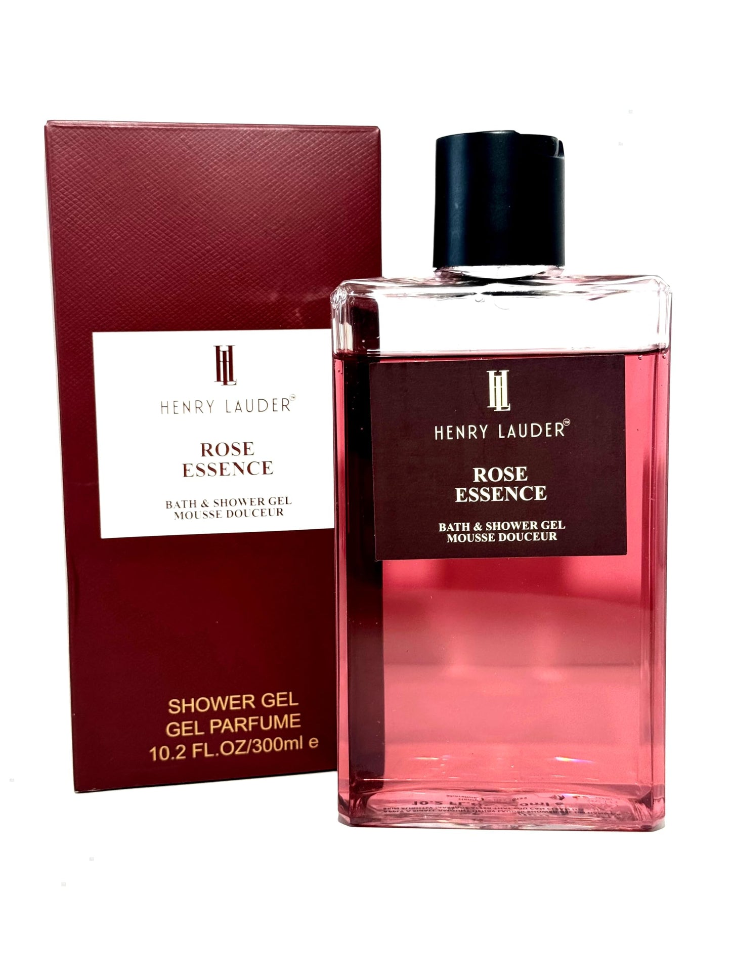 HENRY LAUDER Rose Essence Bath & Shower Gel, 10.2 fl oz