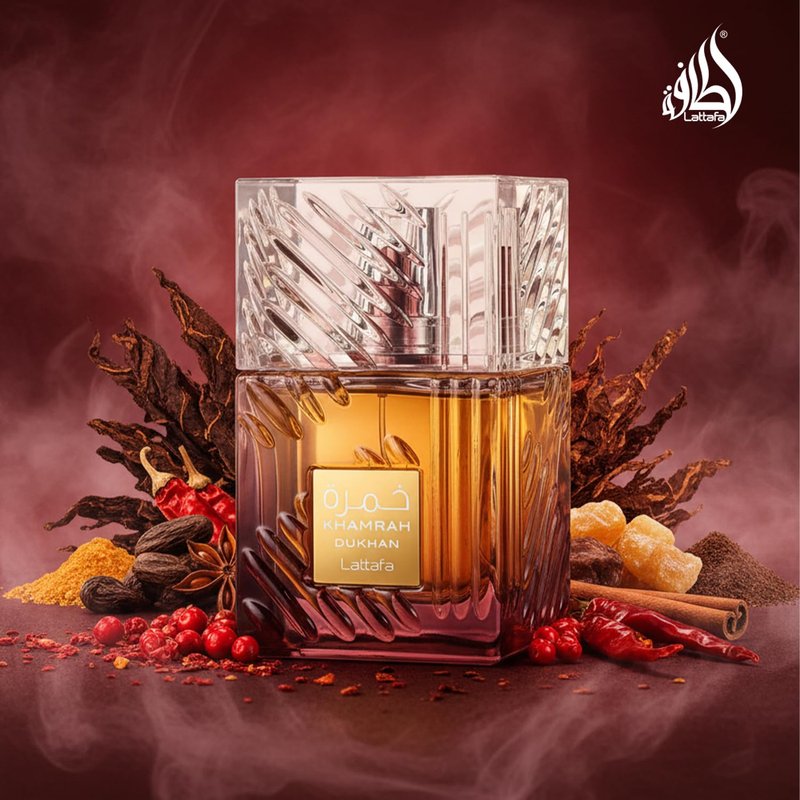 Lattafa Khamrah Eau de Parfum Spray for Unisex - 3.4 Ounce | Rich, Exotic Fragrance