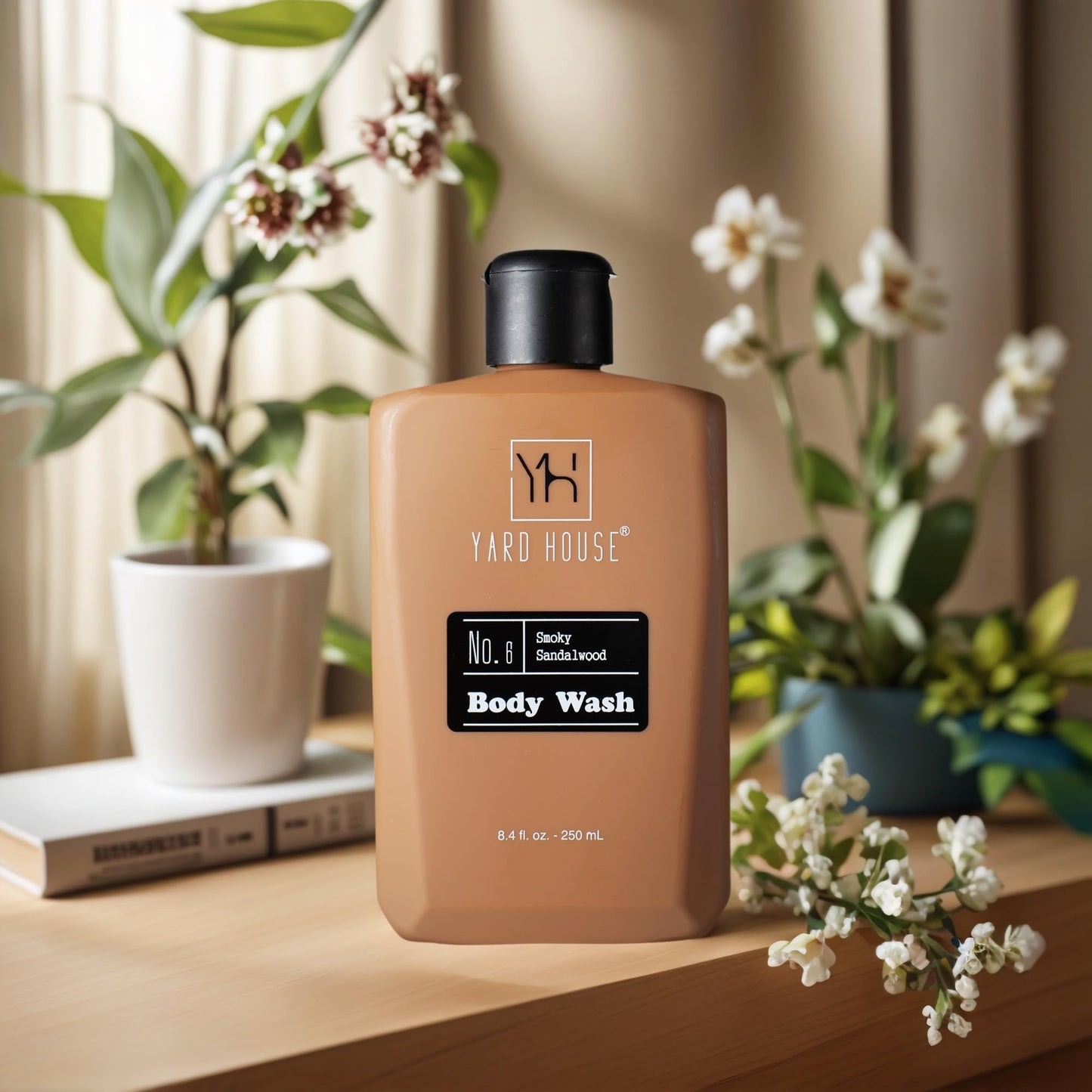 Yard House Men’s Bath Gift Set – Smoky Sandalwood | 4-Piece Grooming Kit with Body Wash, Body Lotion & Deodorant in Travel Toolbox Case – Perfect for Father’s Day, Christmas, Birthdays & Holidays