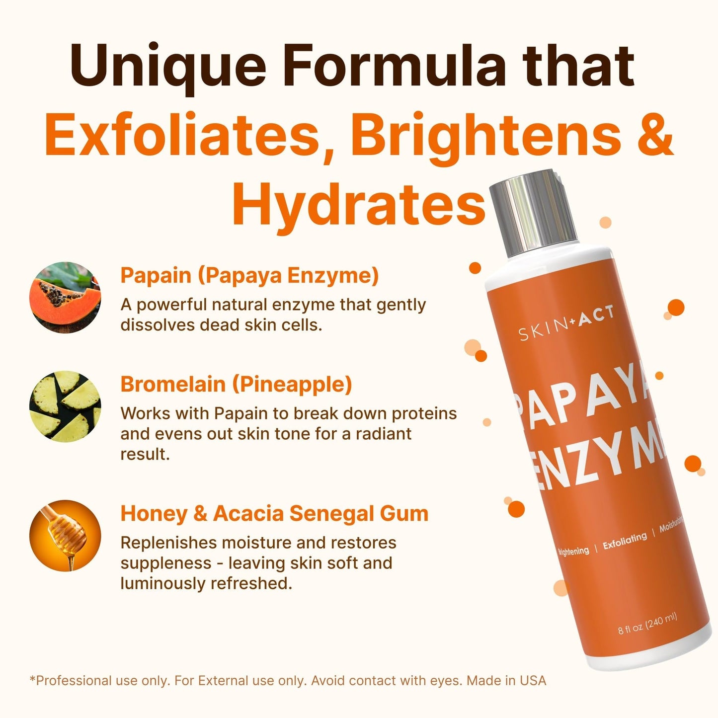 Papaya Enzyme Mask 8 oz