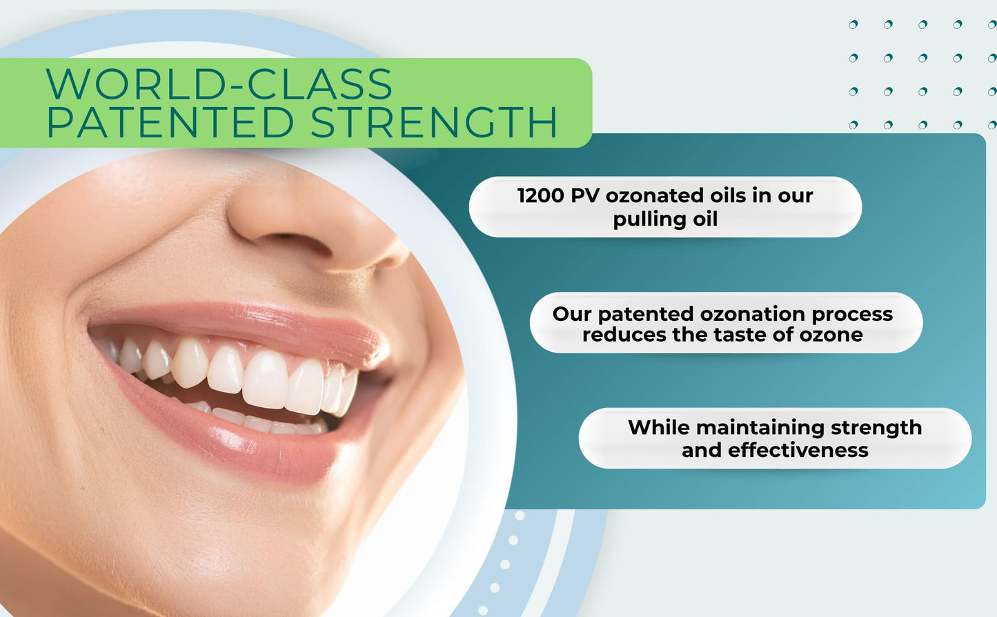 Keyoxygen Ozonated Pulling Oil for Teeth and Gums | Ozone Infused Organic Extra Virgin Olive and Sunflower Oils with Dental Essential Oils | Fluoride-Free Mouthwash for Adults, 8.5 fl. oz.