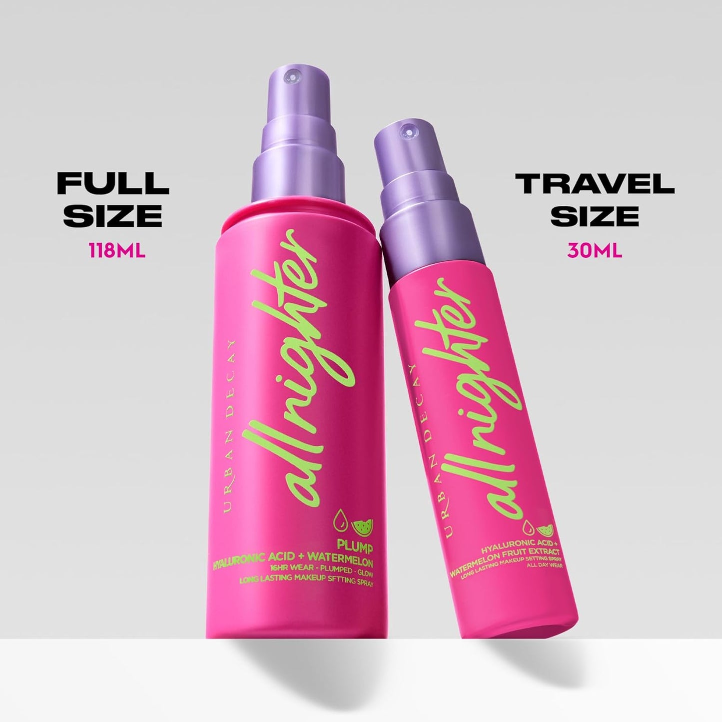 Urban Decay All Nighter Setting Spray - Hyaluronic Acid, Waterproof, Dewy Finish | Long-lasting & Smudge-proof Makeup