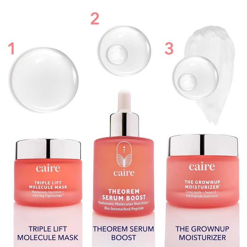 Caire ‘Own Your Age’ Bioavailable Hyaluronic Acid Collagen Peptide Serum for Face, Eyes + Neck | 15ml