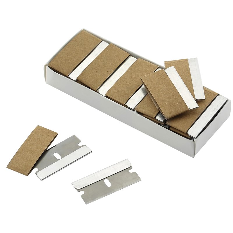 Bates Single Edge Razor Blades, 400 Pack, Silver
