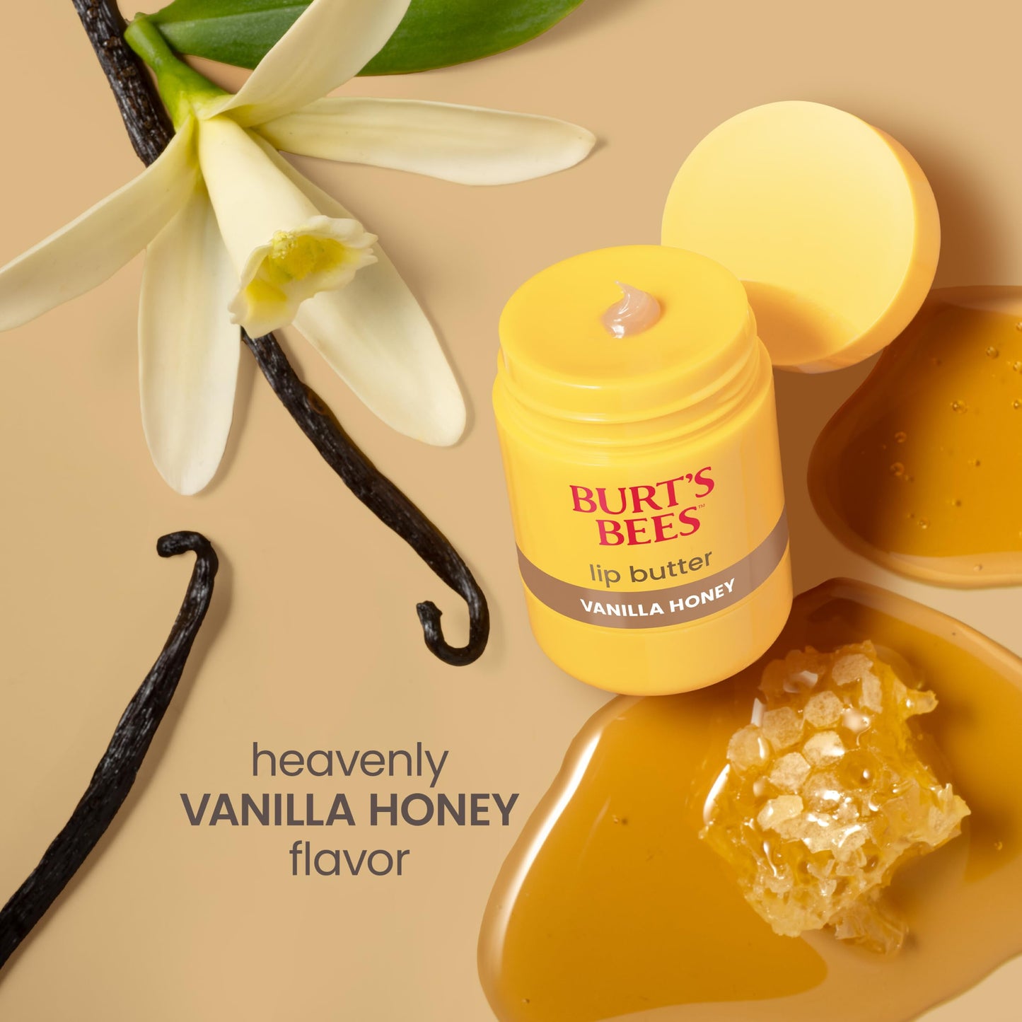 Burt's Bees Sweet Mint Lip Butter, Repairs Dry Lips, 24 Hour Hydration, Locks in Moisture, Includes Shea and Mango Butters, Antioxidant Rich Vitamin E, Convenient Twist Up Dispenser, 0.5 Oz.