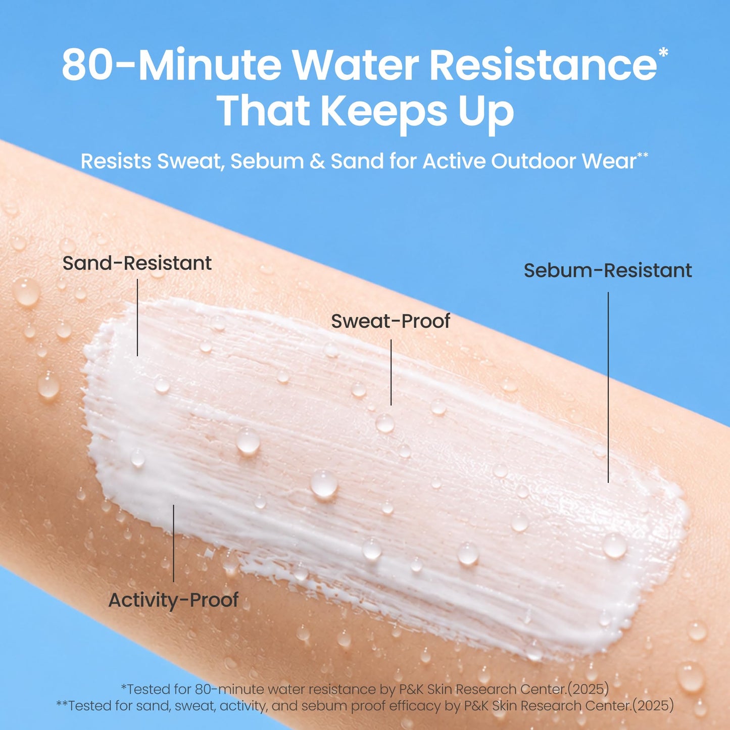 ELROEL Pang Pang Big Sun Cushion Plus - Broad Spectrum SPF 50 Face Sunscreen with 72-Hour Hydration & Cooling Effect - Sweat, Sand, Dirt & Water-Resistant - Hypoallergenic Korean Skin Care 0.88 oz