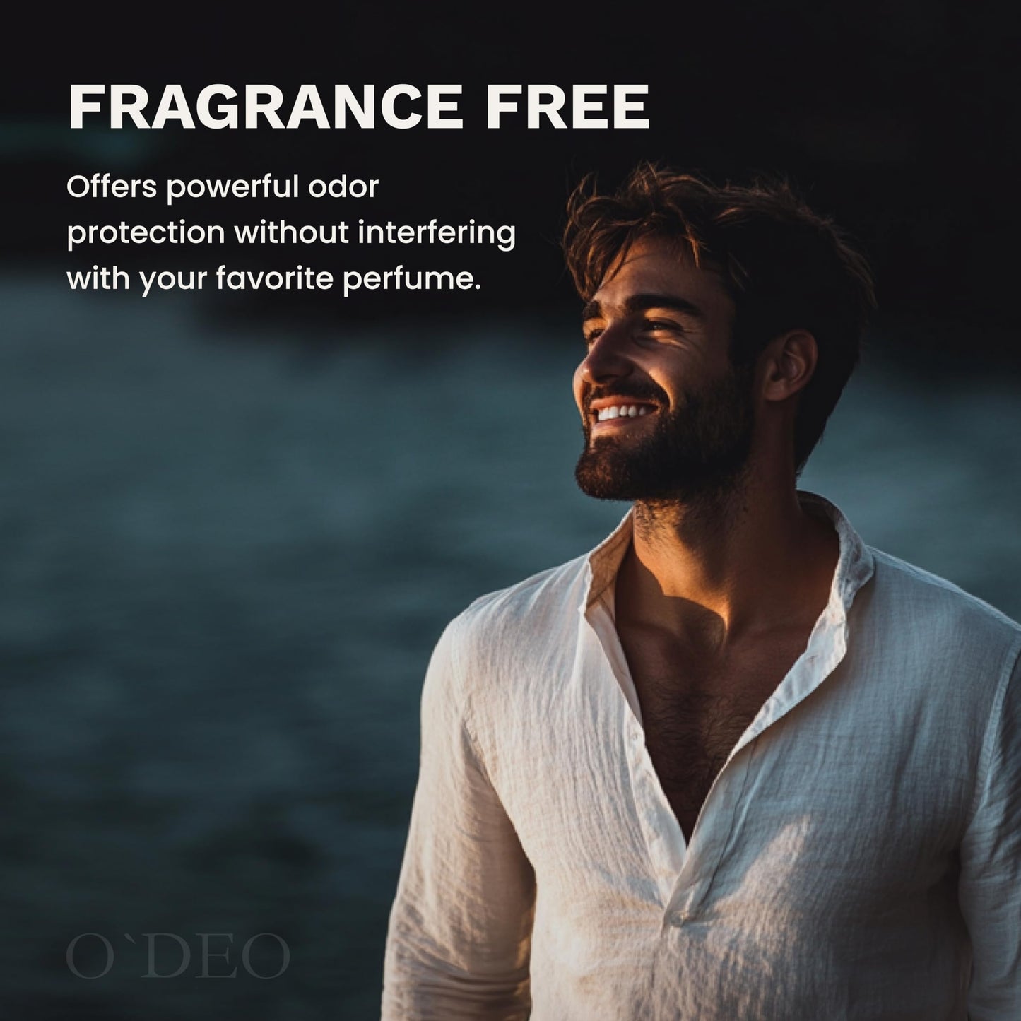 ODEO Aluminum Free Deodorant for Men All Natural Deodorant Spray Organic Deodorant 4 fl oz Unscented for Sensitive Skin