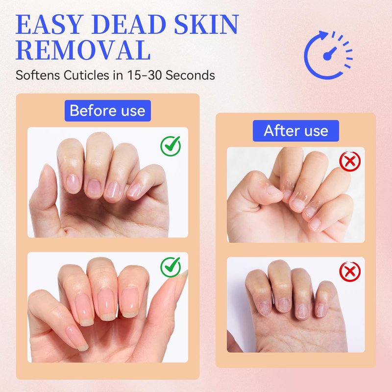 SASSYTIP Cuticle Pusher Oil Pen - Cuticle Remover & Nail Oil Pen with Rose & Lavender Scents, Portable Nail Care Pen for Work & Travel, Moisturizes & Strengthens Dry Cuticles (Beige3.0)