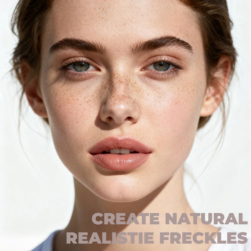 LYBHDAFA Freckle Pen, Soft Dot Faux Freckle Stamp for Natural Lifelike Sun-kissed Makeup, Waterproof & Long Lasting Quick Dry Magic Fake Freckles Stain Marker (01 Light)