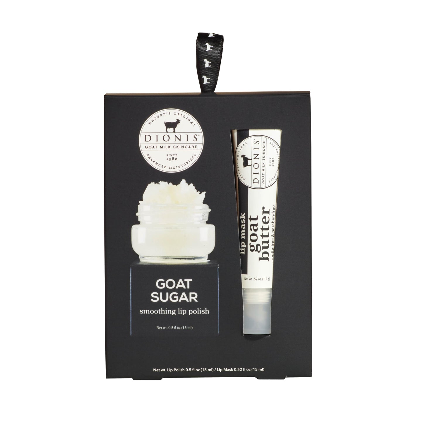 Dionis Goat Milk Exfoliating Lip Polish & Hydrating Lip Mask – for Dry, Chapped Lips, Safe for Sensitive Skin (Pack of 2)