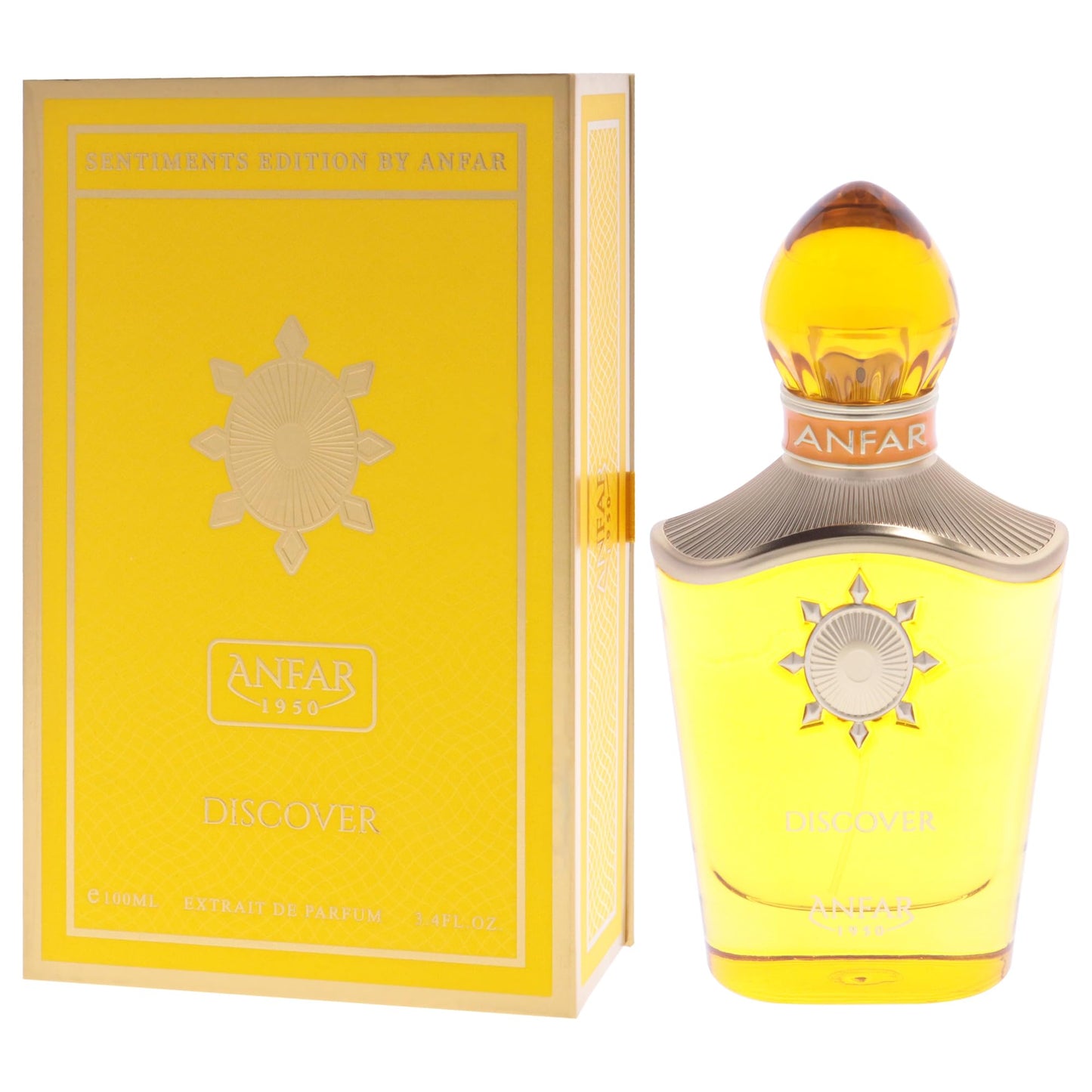 Anfar Discover for Men - 3.4 oz Extrait De Parfum Spray