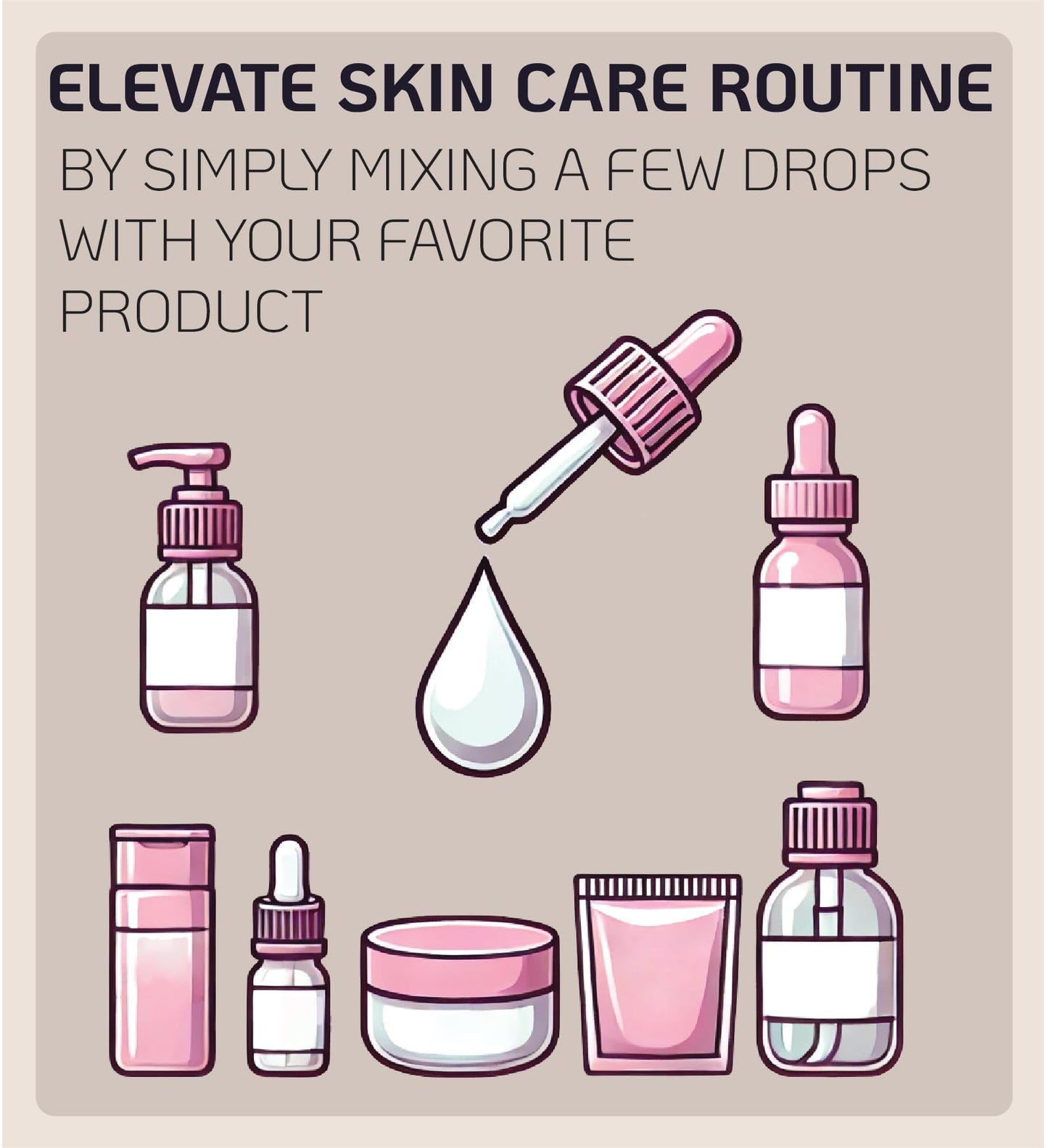 NANO RECIPE EGF + FGF Liposome Korean Skincare Concentrate | Mix 1-2 drops In Your Skin Care Routine Improve Skin Elasticity And Wrinkle Anti Aging, Lightweight, Fragrance-free 10ml