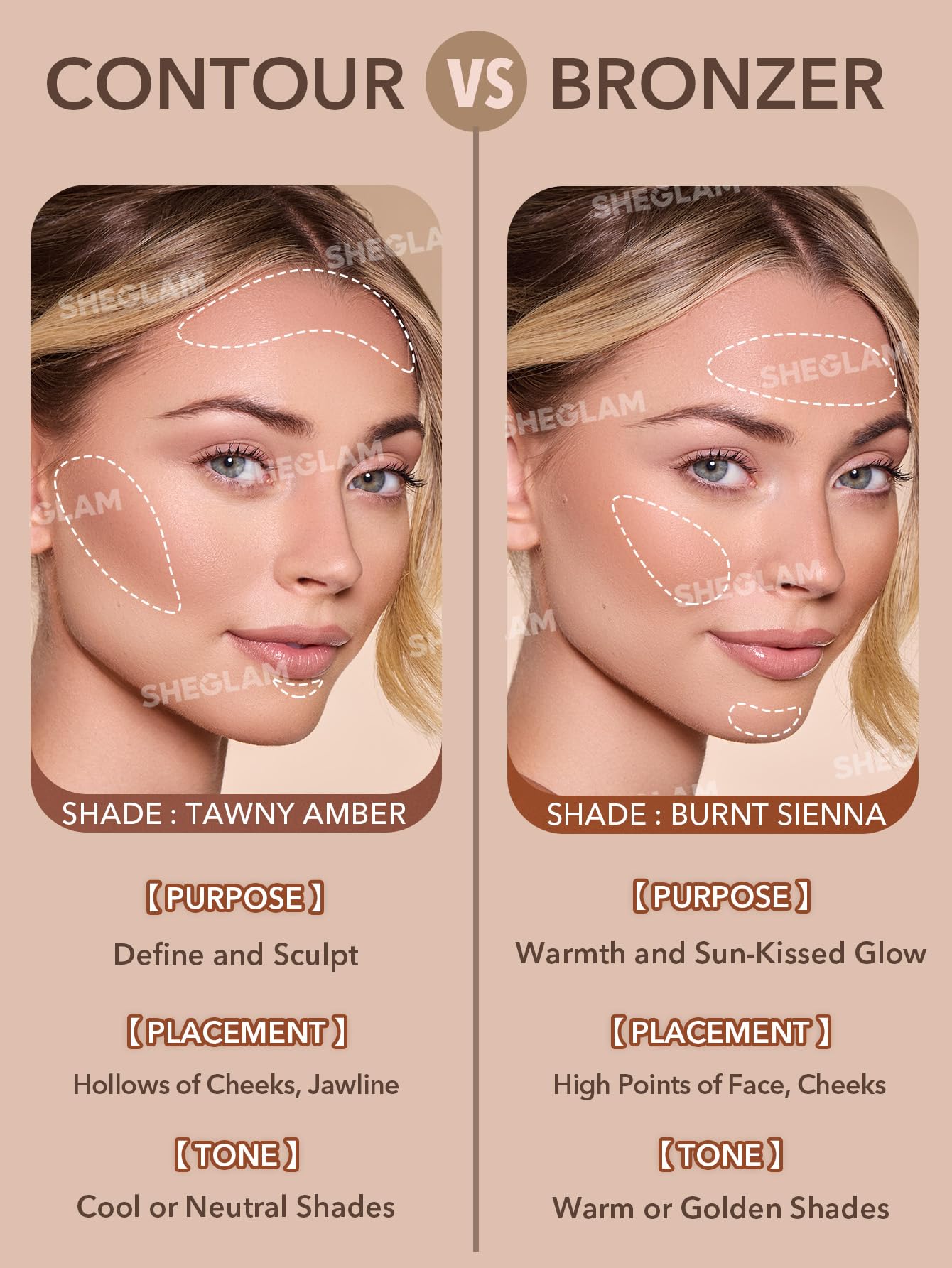 SHEGLAM Sun Beam Shimmer Liquid Bronzer-Golden Sun