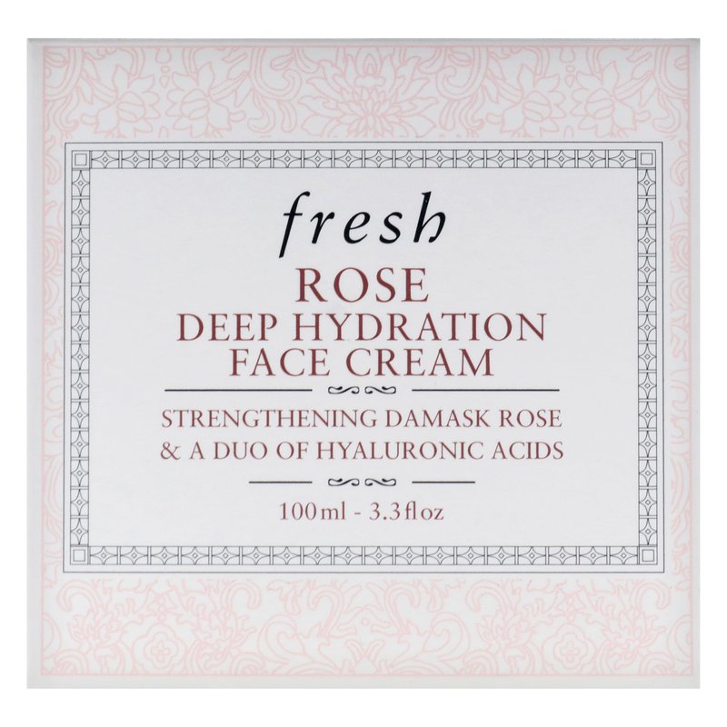 Rose Deep Hydration Face Cream by Fresh for Women - 3.3 oz Cream