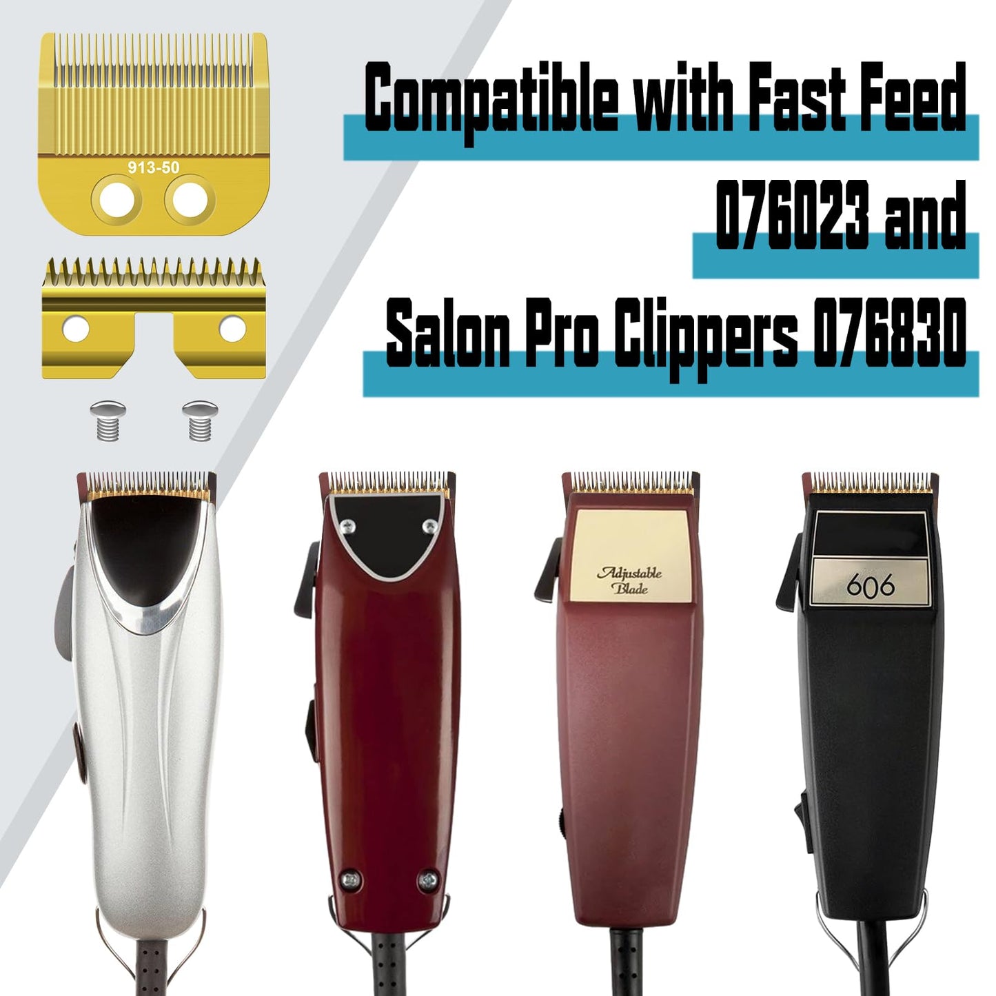 Medium Blade Replacement Compatible with oster Finisher Trimmer Model 59