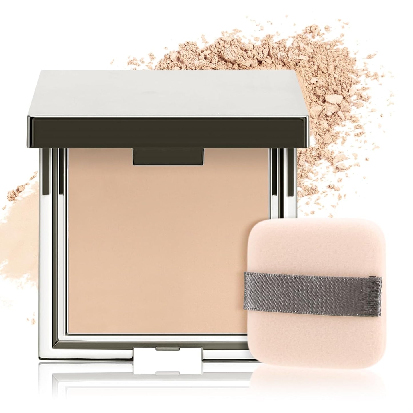 Matte Face Finishing Powder - Smooth Setting Pressed Makeup for Oil Control | Lightweight Translucent Compact