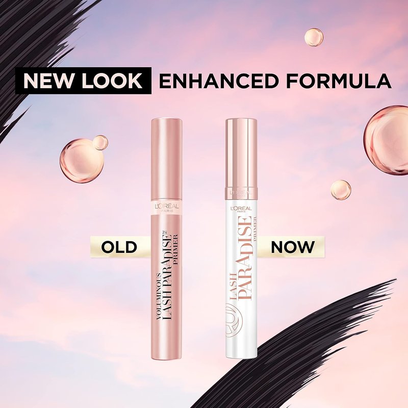 L'Oreal Paris Voluminous Lash Paradise Mascara Primer & Telescopic Lengthening Mascara | 0.27 Fl Oz Each