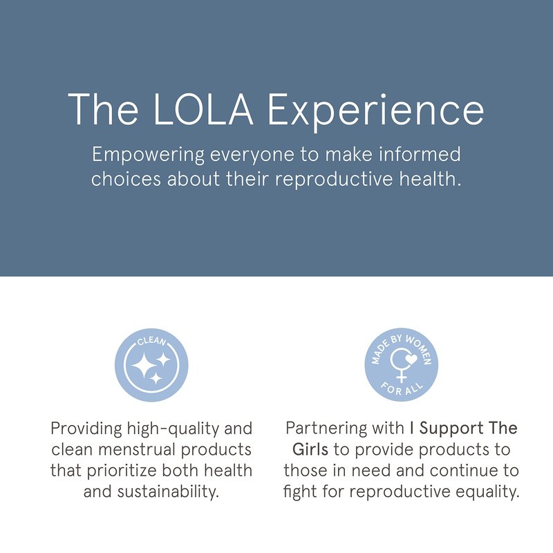 LOLA Water-Based Personal Lubricant – Unscented Lube for Couples, Gentle, pH-Balanced, Non-Sticky, Easy Clean, for Women & Men
