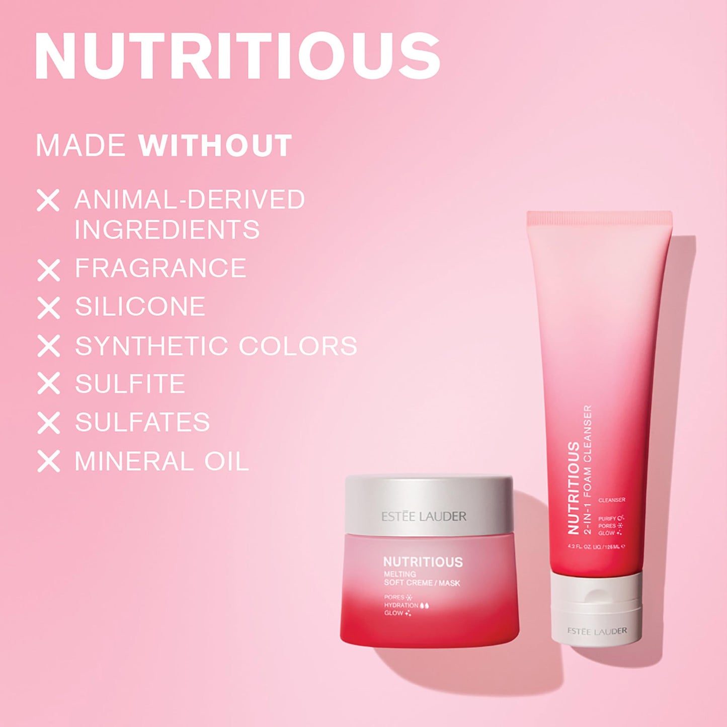 Estée Lauder Estée Lauder Nutritious 2-in-1 Foaming Face Wash Cleanser & Mask | Pore Minimizer