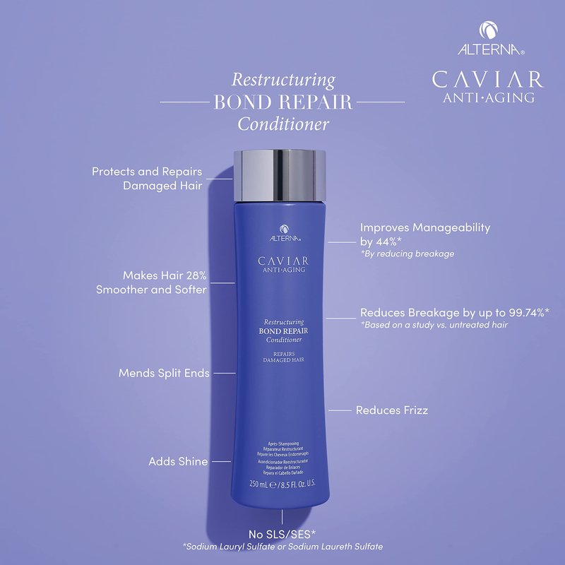 Caviar Anti-Aging Restructuring Bond Repair Conditioner, 8.5 Fl Oz (Pack of 1)