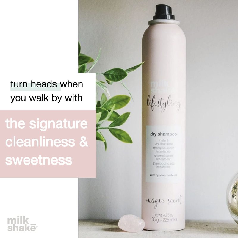 milk_shake Lifestyling Dry Shampoo - Instant Dry Shampoo for Women For Flat, Dry or Oily Hair - 4.7 Fl OZ