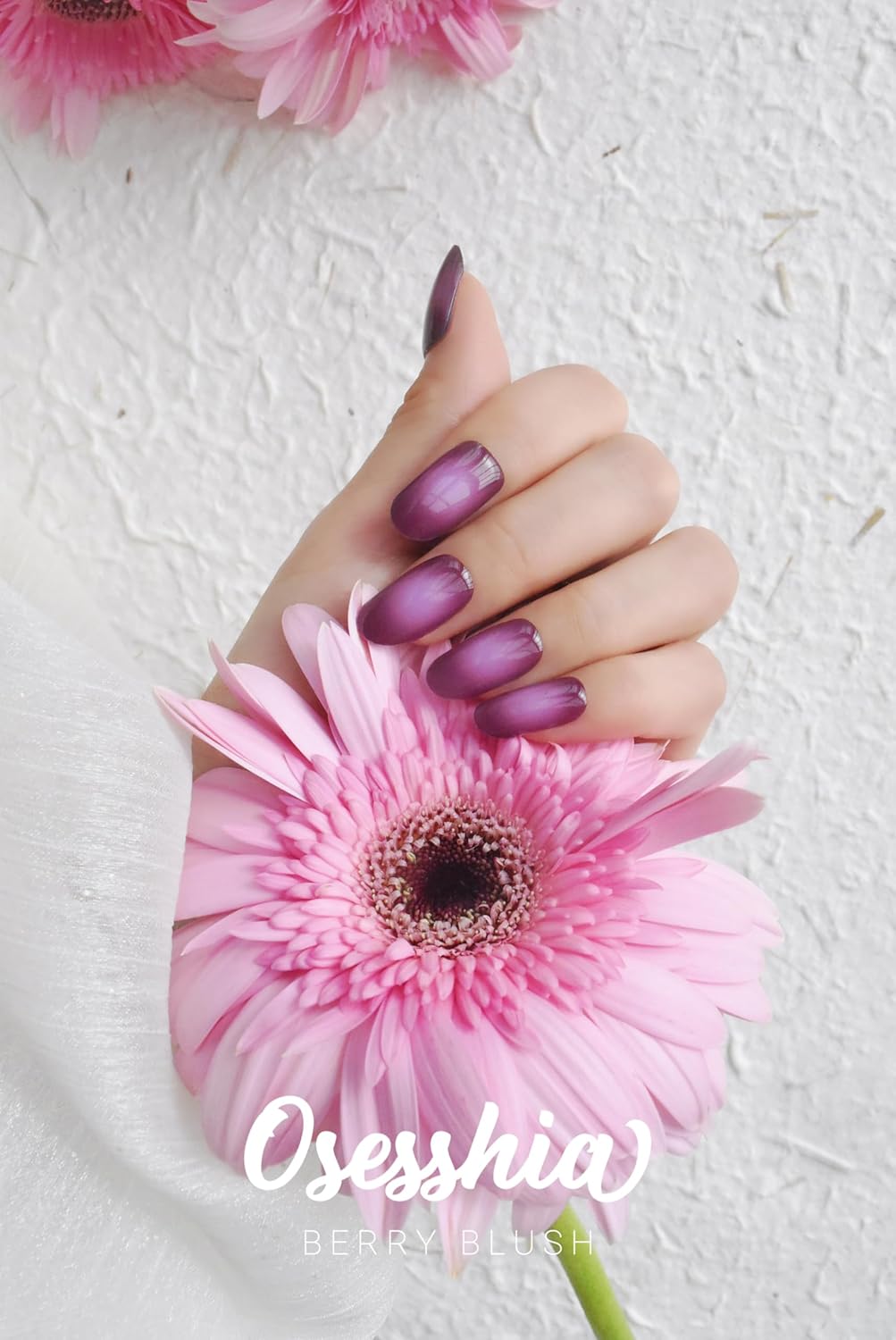 Semi Cured Gel Nail Strip Starter Kit - 60 Nail Stickers, UV Lamp & Tools for Salon Quality Christmas Nails