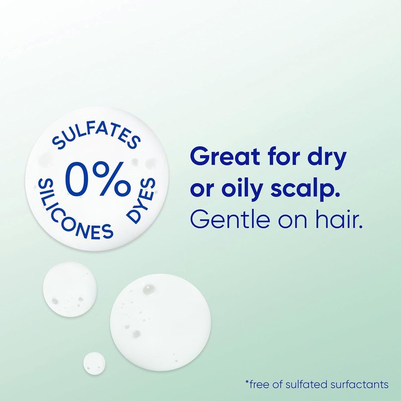 Head & Shoulders Anti-Dandruff Shampoo - Bare Soothing Hydration, 1% Pyrithione Zinc, Sulfate-Free, 13.5 fl oz