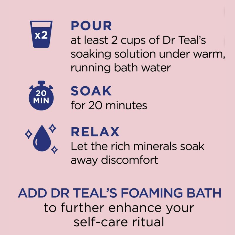 Dr Teal's Warm Autumn Comfort Pure Epsom Salt Soak, 3 lbs Each | 2 Pack of Limited Edition Fall Scent (Autumn)