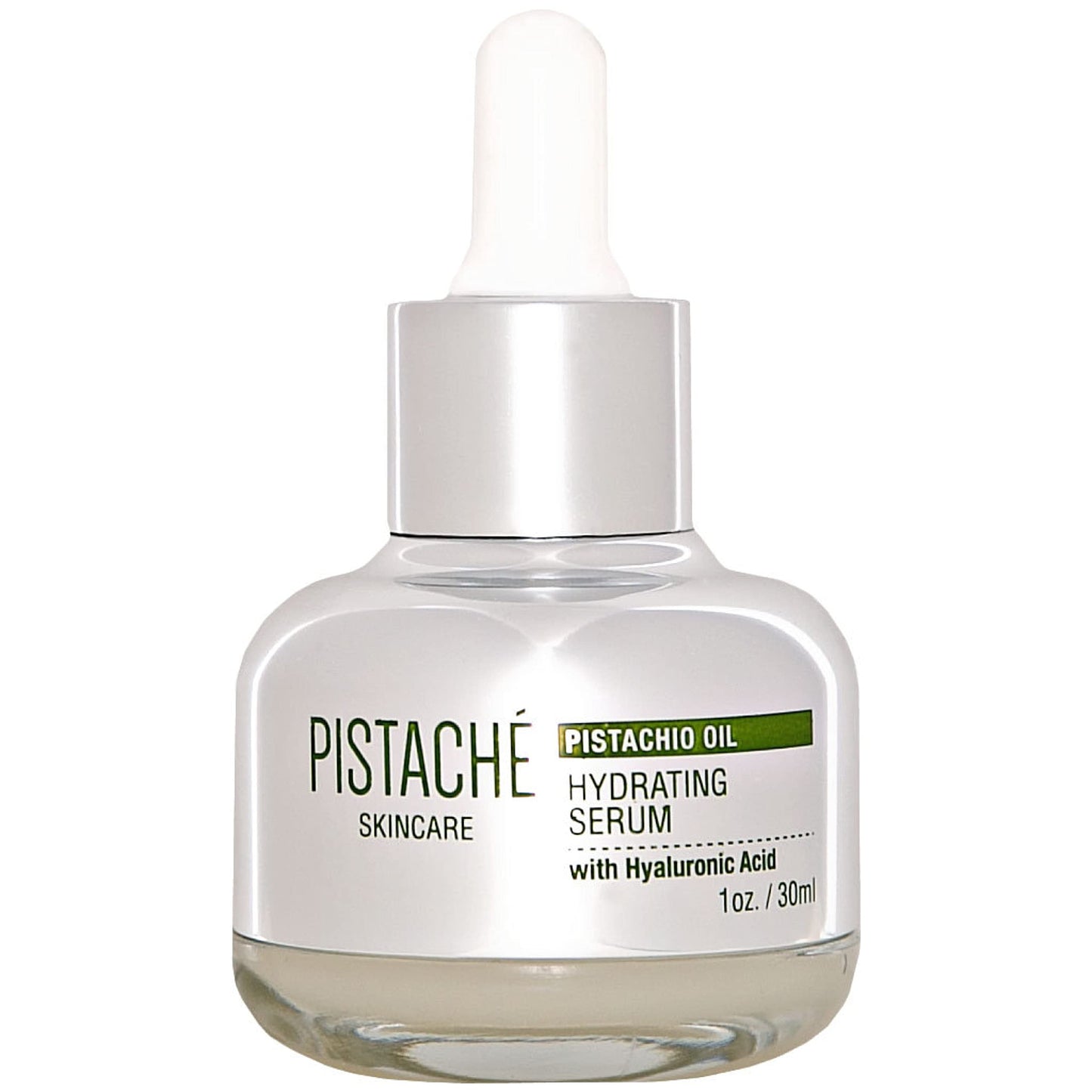 Pistaché Skincare Pistachio Oil Face Serum with Hyaluronic Acid | Hydrating & Brightening Formula with Vitamin E & Antioxidant Protection, 1.0 oz
