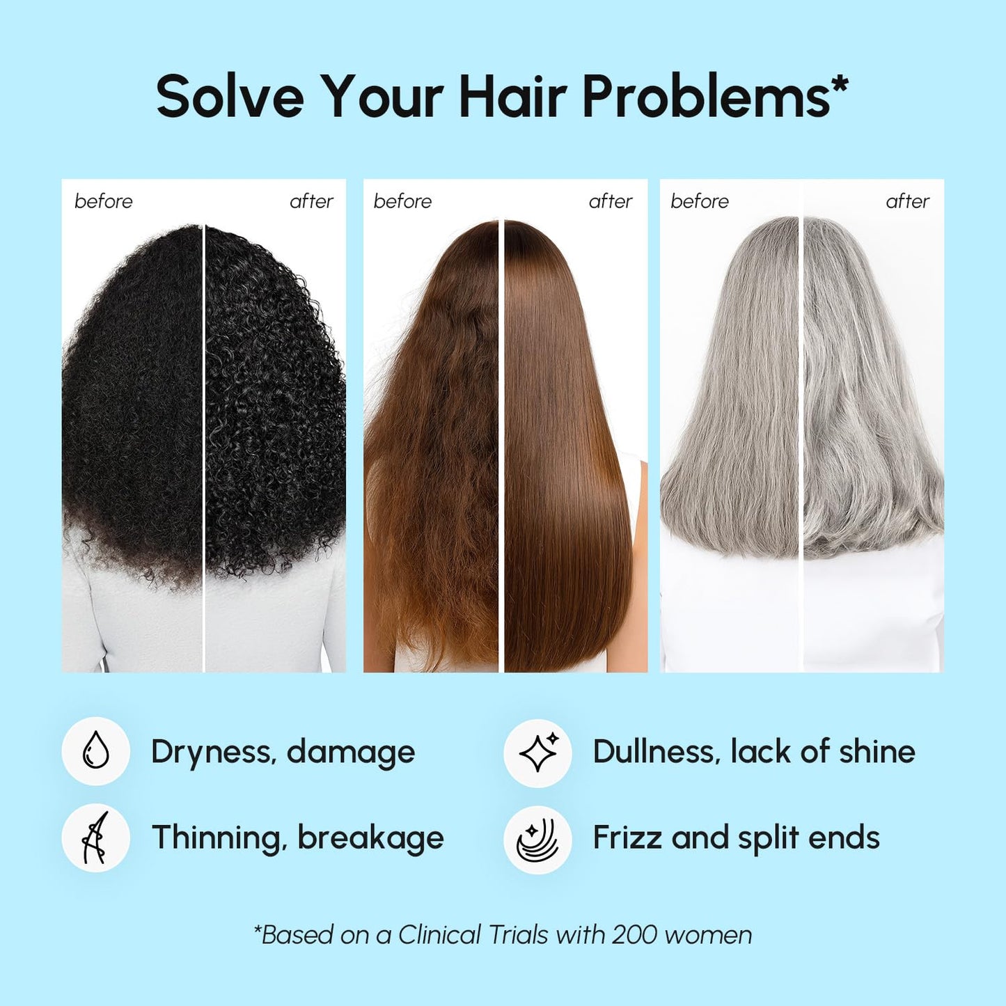 MAREE Deep Conditioning Hair Mask for Damaged Hair Treatment – Keratin Hair Care for Hydrating Growth Repair Moisturizing – Dry Curly Color Refreshing – 10 Fl Oz, White