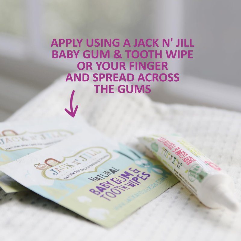 Jack N' Jill Baby Gum & Tooth Gel for Teething, Drug-Free with Naturally Derived Chamomile & Calendula, No Added Sugars, Suitable for 4 Months & Up - 0.5 oz (15g), 3 Pack